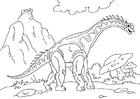 dinosaurus - diplodocus