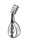 Kleurplaten mandoline