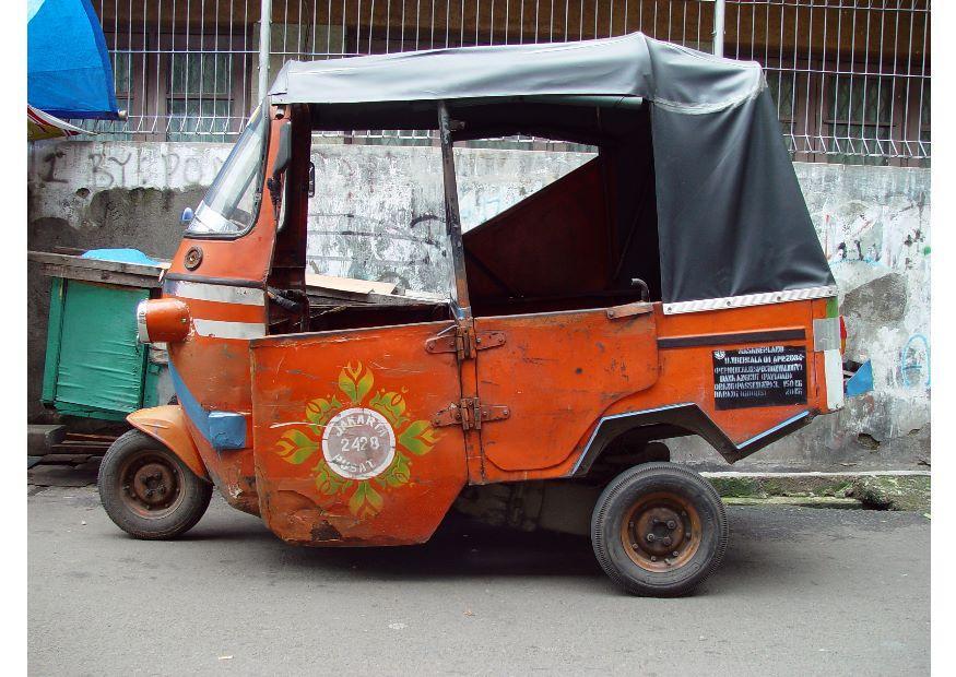 Foto bajaj, jakarta indonesia