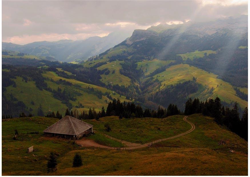 Foto berglandschap