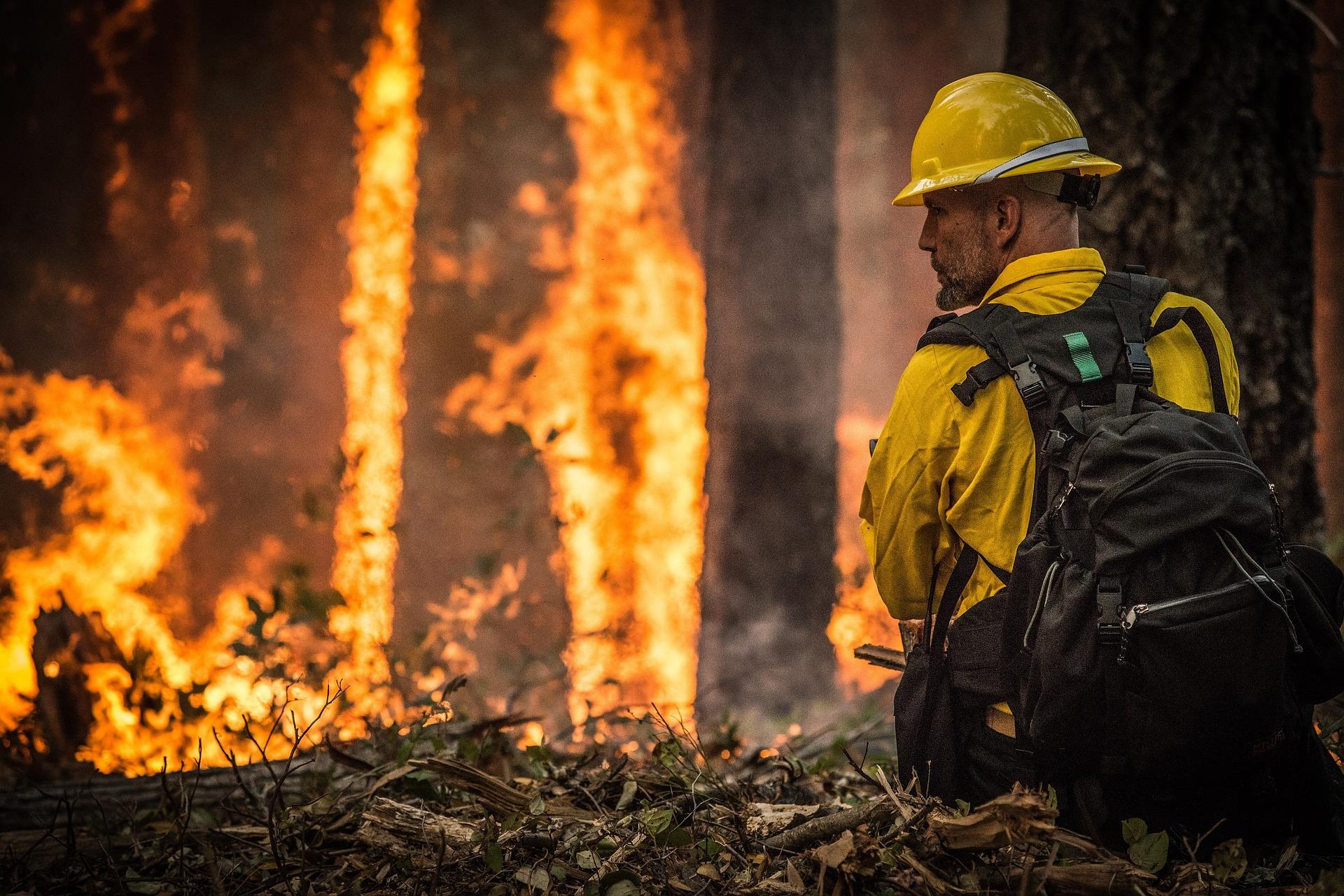 Foto brandweerman