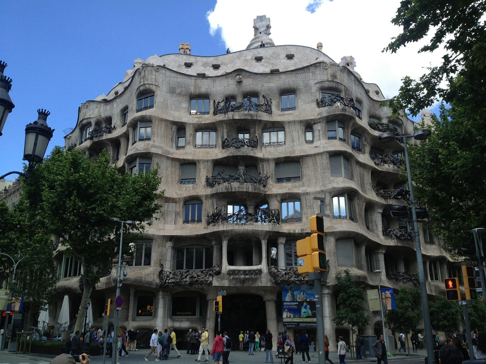 Foto gaudi - la pedrera