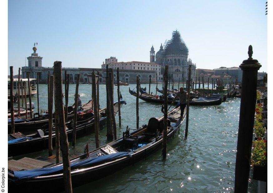 Foto gondels grand canal venetiA«