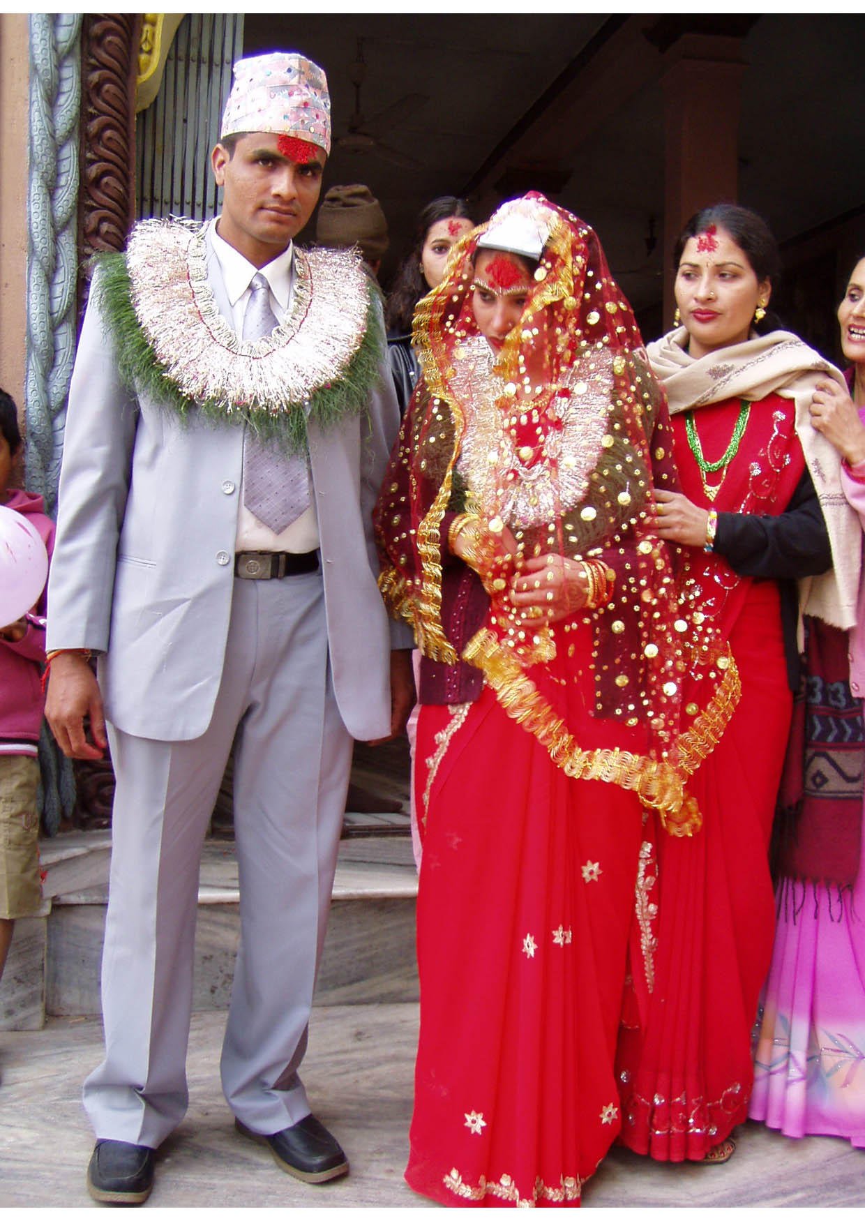 Foto hindoe huwelijk in nepal