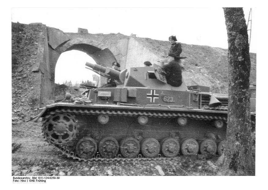 Foto panzer in frankrijk