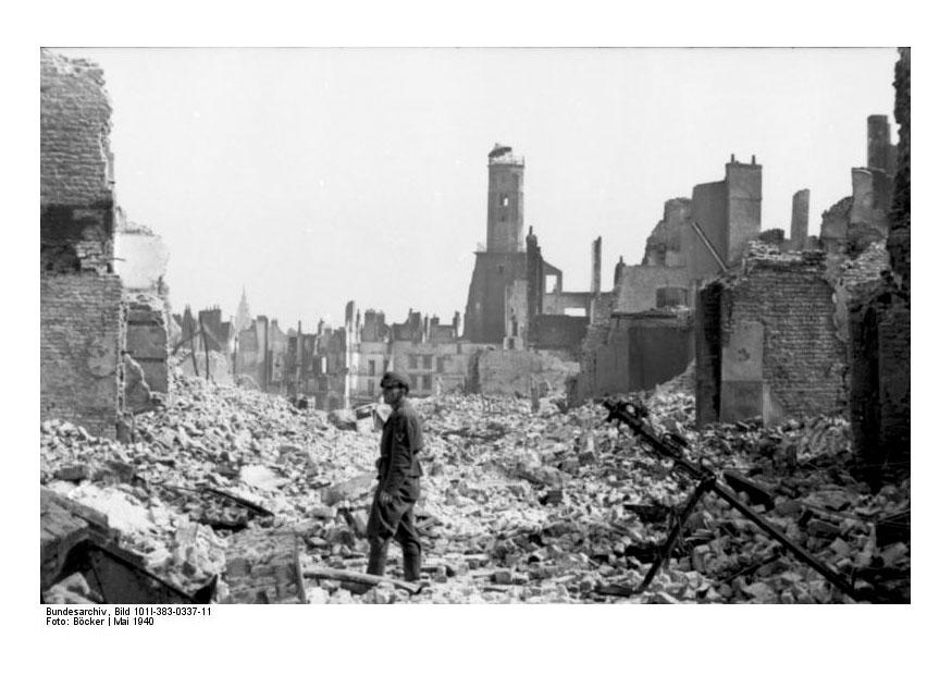 Foto ruines van calais - frankrijk