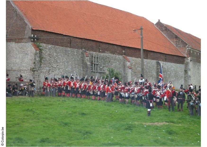 Foto slag bij waterloo