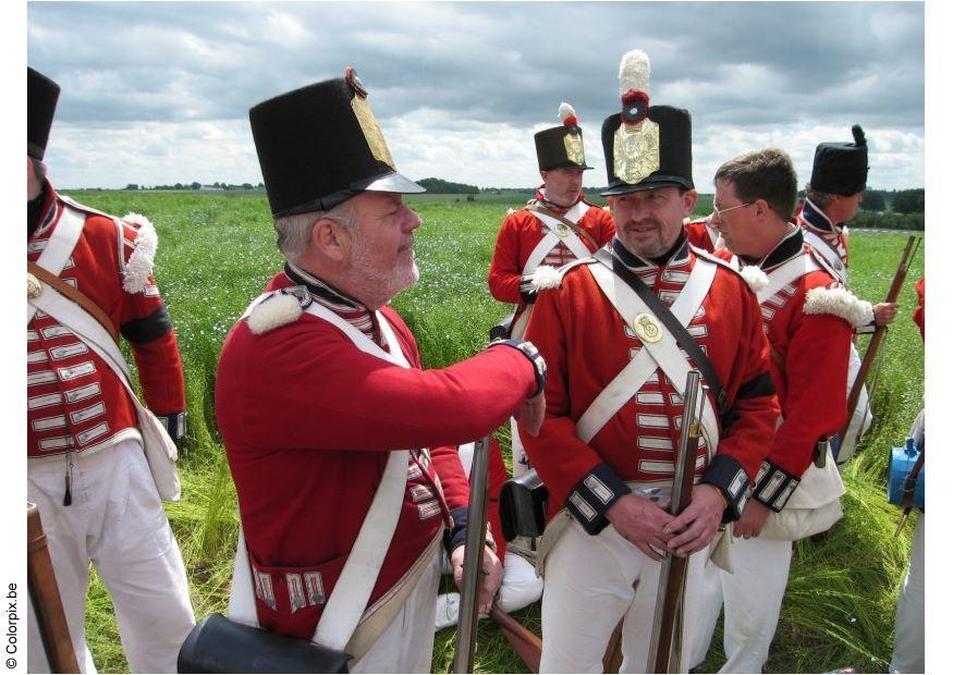 Foto slag bij waterloo