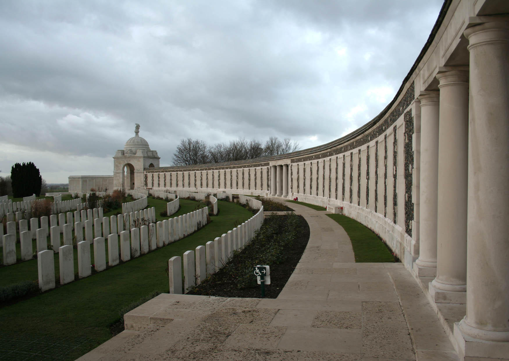 Foto tyne cot cemetery