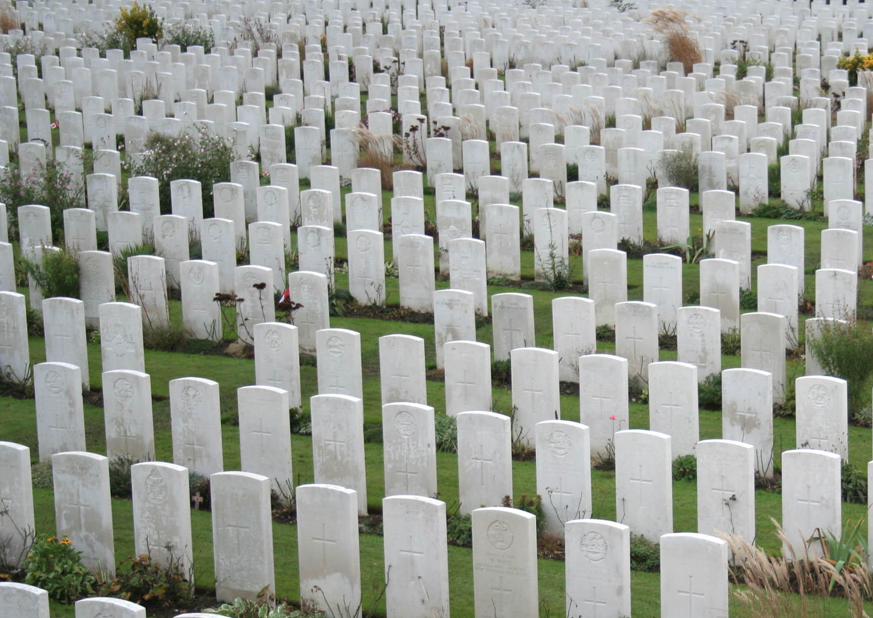 Foto tyne cot cemetery