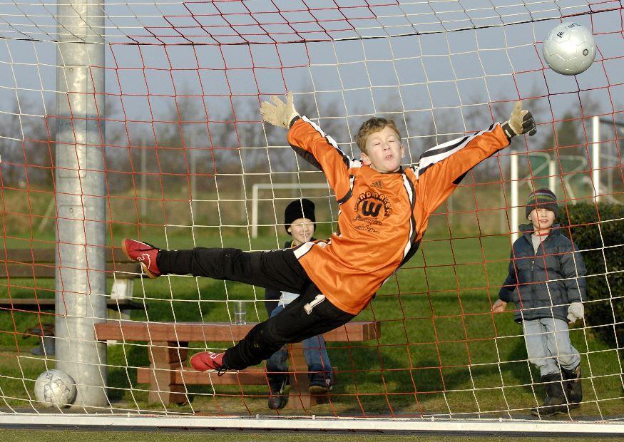 Foto voetbal keeper