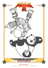 Kleurplaat Kung Fu Panda 2