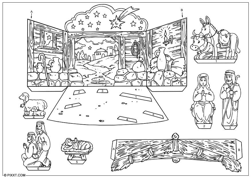 Accor Ithaca details Knutselen kerststal - knutselen voor kinderen - Img 28178